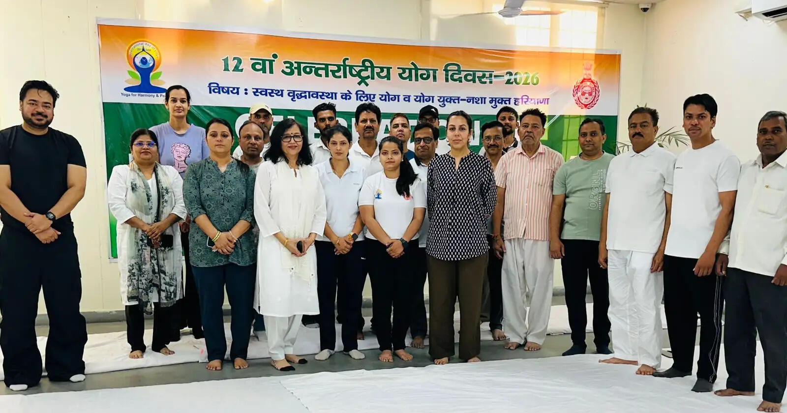 यमुनानगर:अंतरराष्ट्रीय योग दिवस पर योगमय हुआ यमुनानगर, विभिन्न संस्थानों में हजारों लोगों ने किया योगाभ्यास
