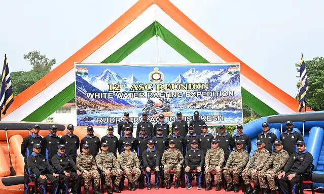 सेना का 16 सदस्यीय दल 145 किमी व्हाइट वॉटर राफ्टिंग अभियान पर रवाना