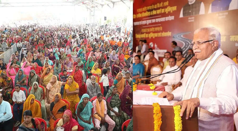 (अपडेट)12 साल में देश में कई अभूतपूर्व कार्य हुए, 25 करोड़ लोग गरीबी से आए बाहर : मनोहर लाल