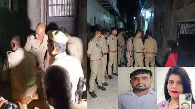 वृंदावन: लिव-इन पार्टनर की हत्या कर युवक ने लगाई फांसी, शव कमरे में मिले