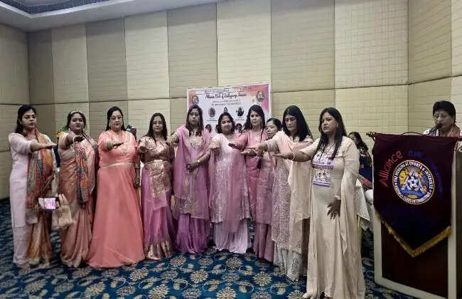संतोष अग्रवाल बनीं एलायंस इंटरनेशनल बालीगंज क्वींस की अध्यक्षा