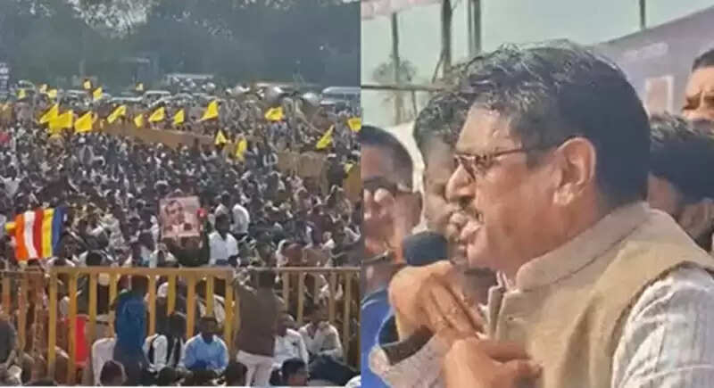 भोपाल में एससी-एसटी-ओबीसी संयुक्त मोर्चा का हुआ महासम्मेलन, धर्मगुरुओं की भाषा पर उठे तीखे सवाल