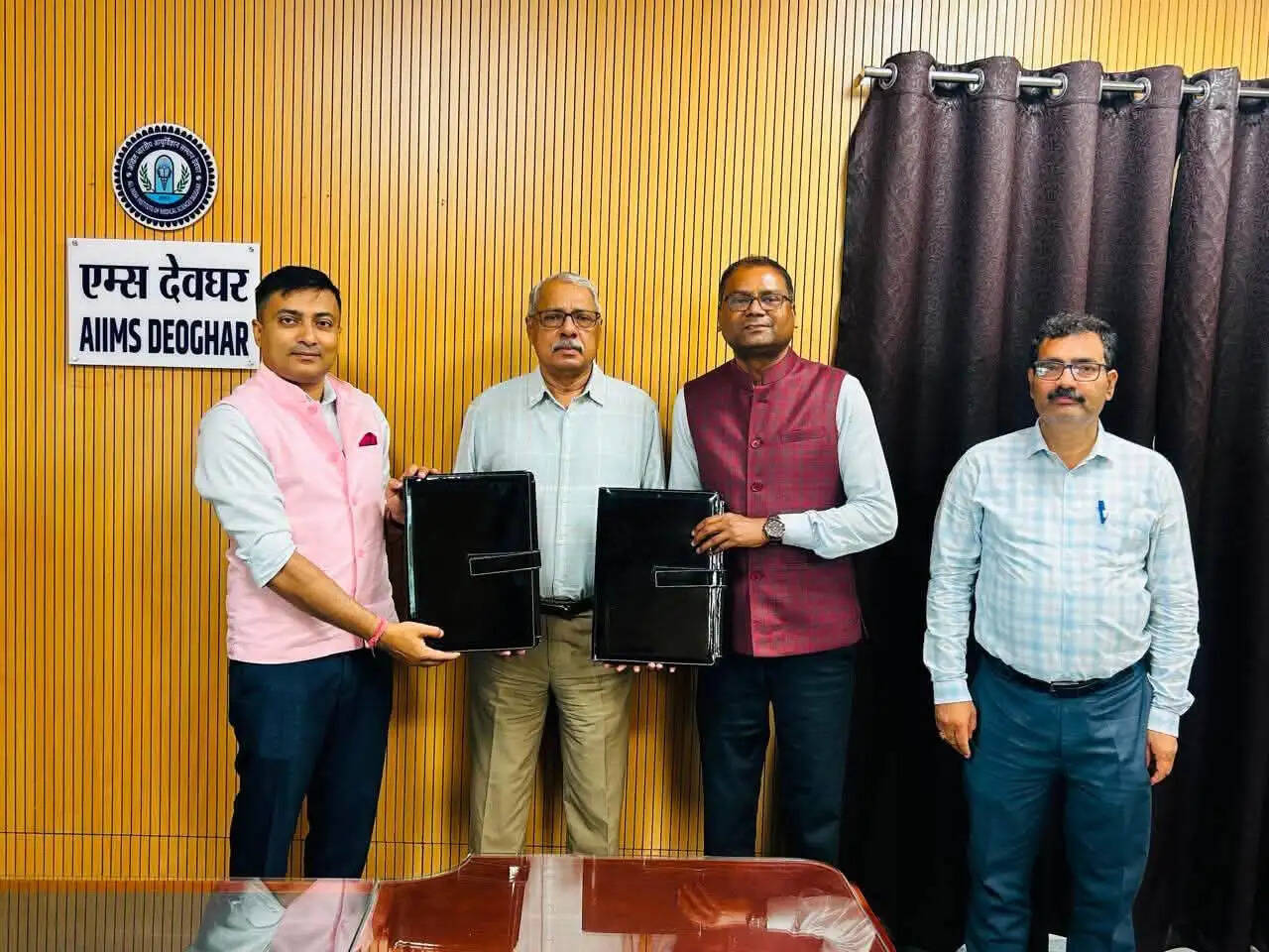 एम्स देवघर में मरीजों के परिजनों के लिए बनेगा अत्याधुनिक विश्राम गृह