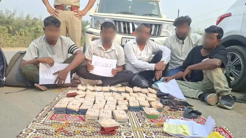 असम के कछार में 3.25 करोड़ की हेरोइन जब्त, पांच तस्कर गिरफ्तार