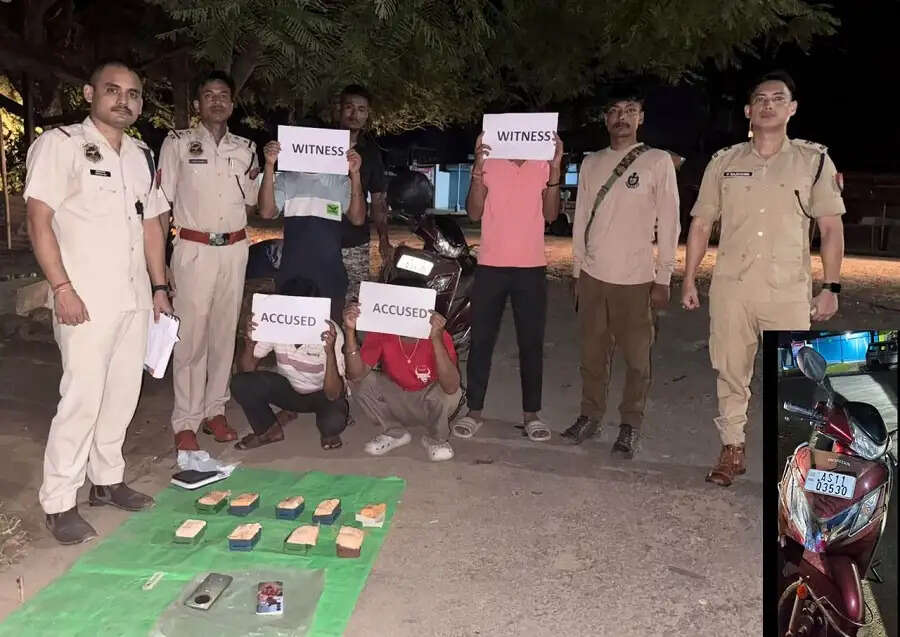 कछार में 151 ग्राम संदिग्ध हेरोइन जब्त, दो गिरफ्तार