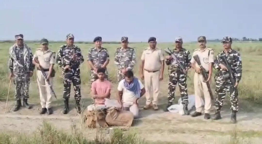 एसएसबी की बड़ी सफलता, भारत-नेपाल सीमा पर 40 किलो गांजा बरामद
