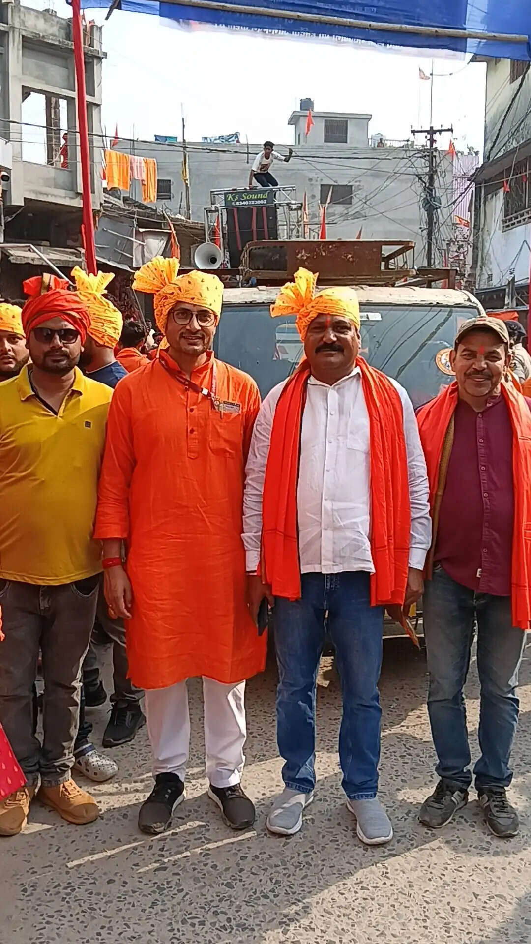 कड़ी सुरक्षा व्यवस्था के बीच निकली श्री रामनवमी रथयात्रा जुलूस