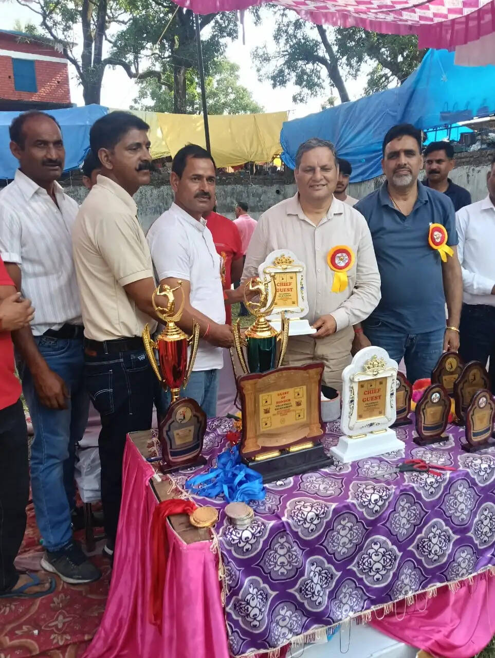 नबाही माता मेले में वालीबाल का रोमांच: पठानकोट बना चैंपियन, ऊना को मिला उपविजेता का खिताब
