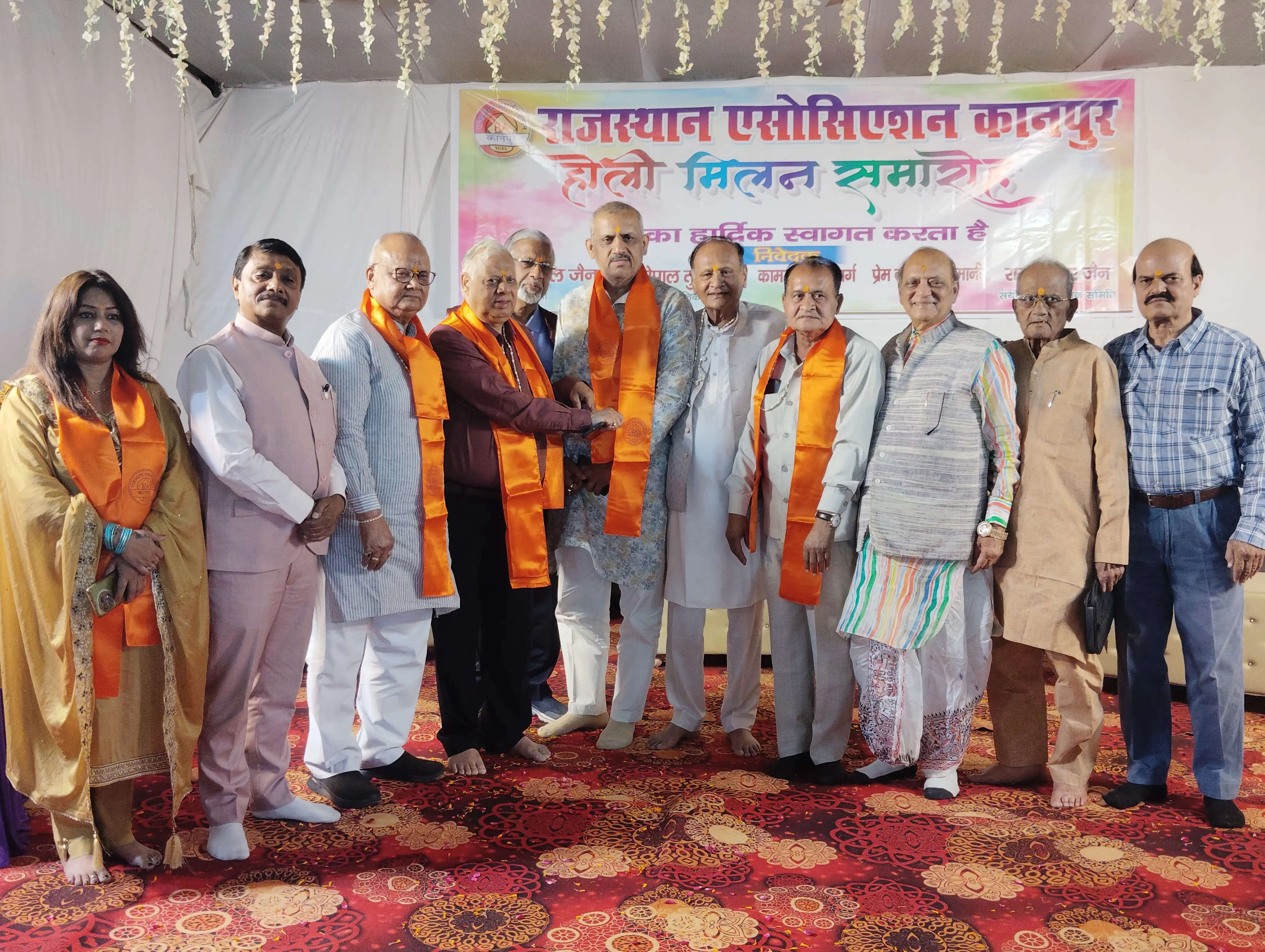 होली मिलन से मजबूत होते रिश्ते और बढ़ता सौहार्द : कामता प्रसाद गर्ग