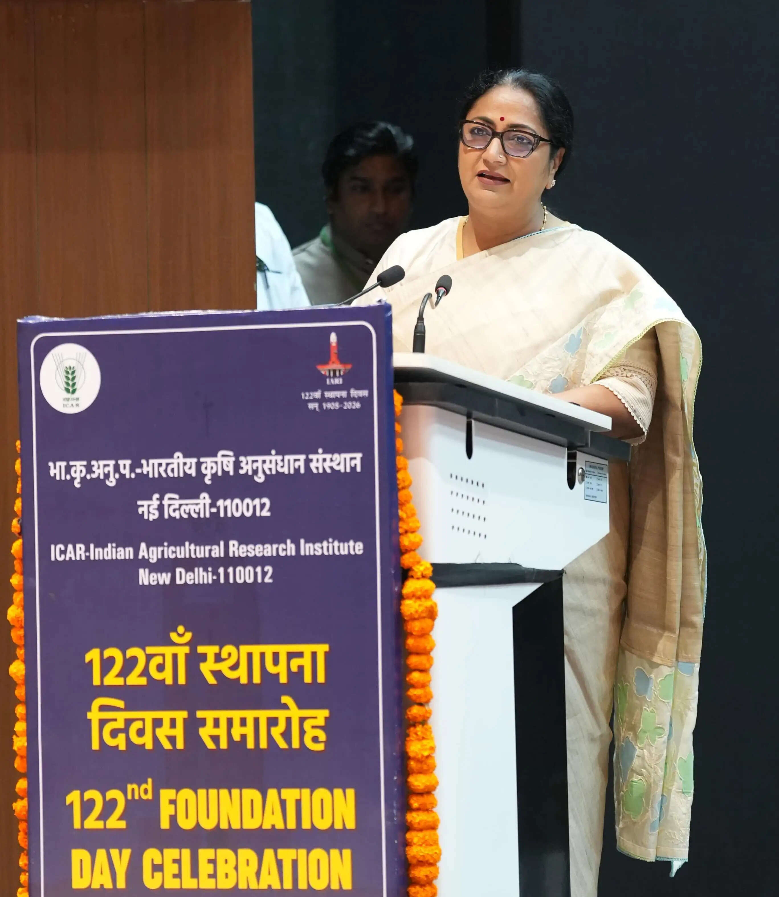 आईसीएआर ने कृषि को विज्ञान, नवाचार और समाधान से जोड़ा : रेखा गुप्ता