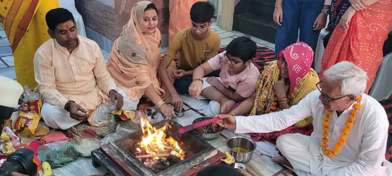 बीकानेर में वैदिक रीति से संपन्न हुआ तुलादान एवं वैतरणी संस्कार