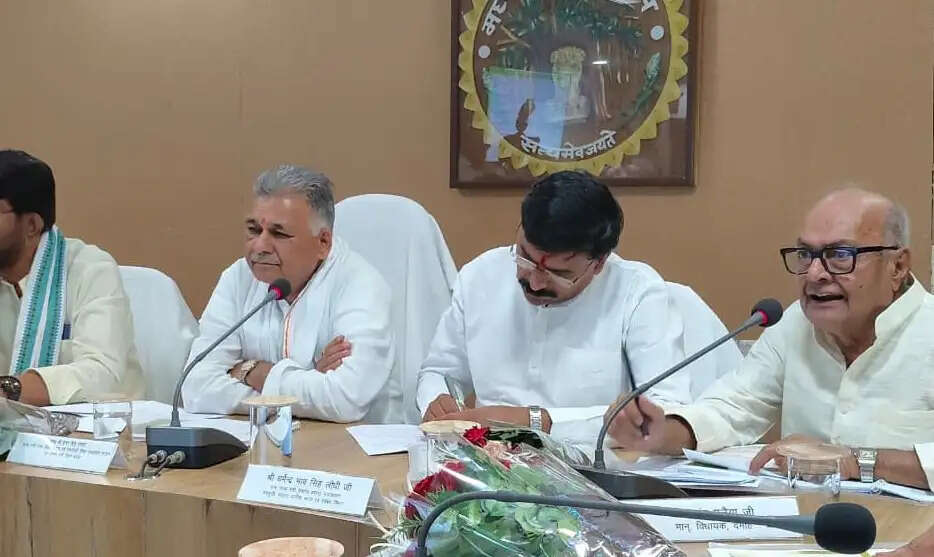 दमोहः विकास कार्यों की समीक्षा बैठक में प्रभारी मंत्री इंदर सिंह परमार ने अधिकारियों को दिए सख्त निर्देश
