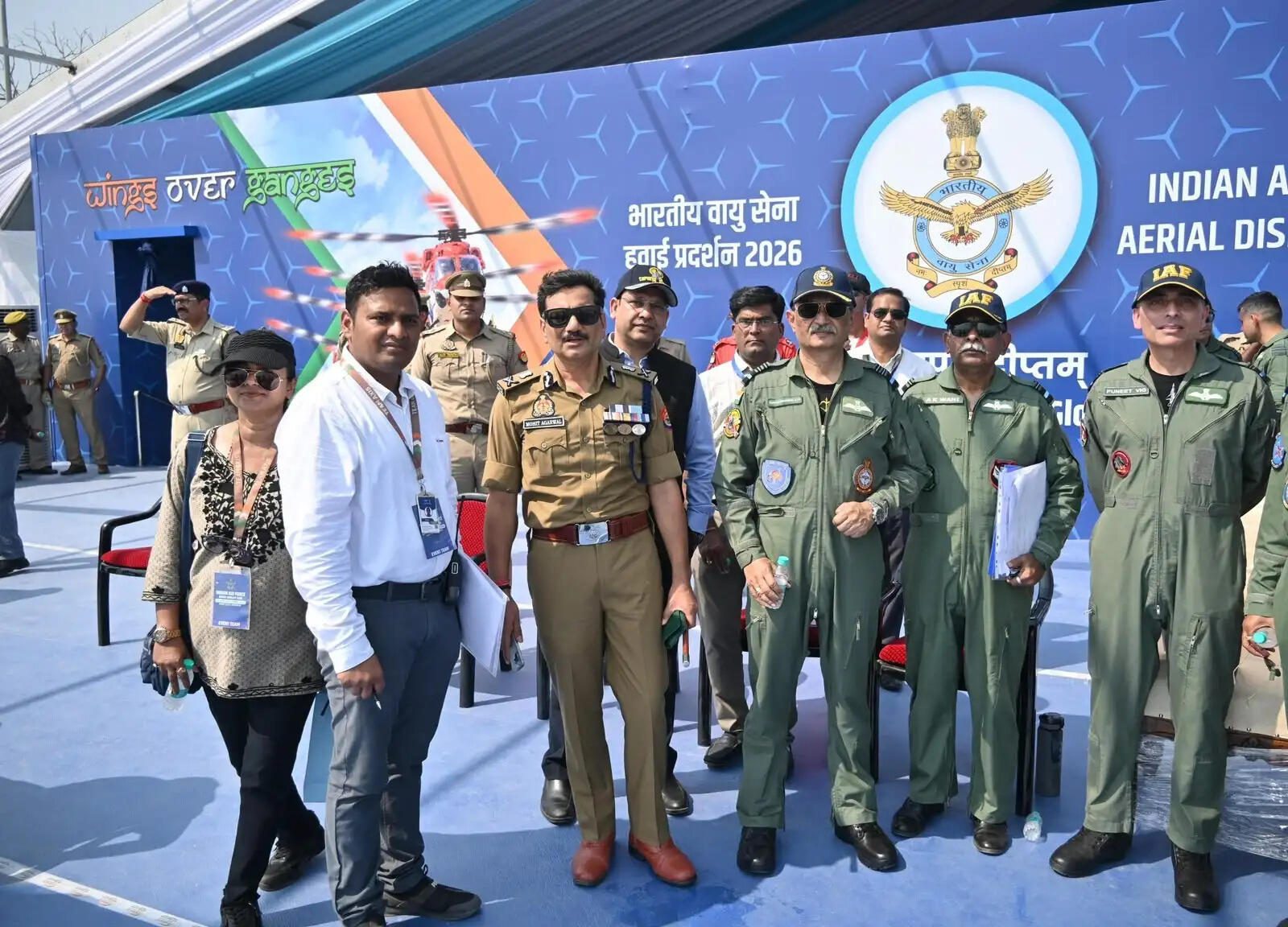 वाराणसी: एयर शो के ग्रैंड रिहर्सल का पुलिस आयुक्त मोहित अग्रवाल ने लिया जायजा, सुरक्षा व्यवस्था पर दिया जोर