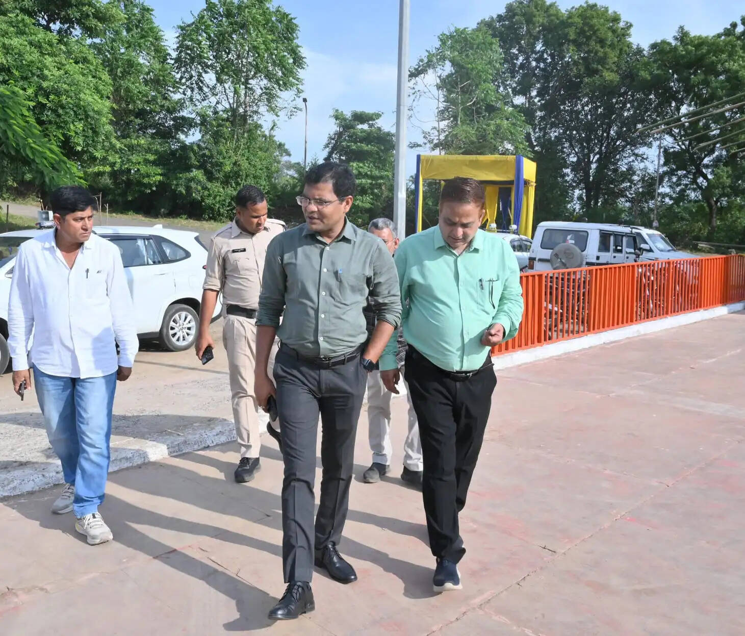 जबलपुरः निगमायुक्त ने विसर्जन स्थलों का किया निरीक्षण, दिए आवश्यक दिशा निर्देश