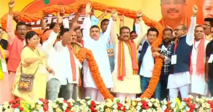 भाजपा की ‘परिवर्तन संकल्प रथ यात्रा’ का गड़बेता से भव्य आगाज