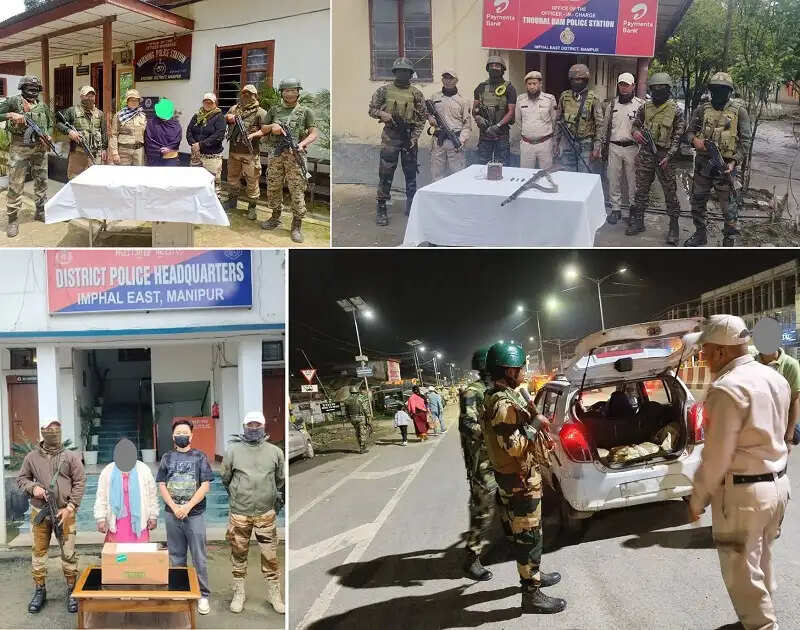 मणिपुरः प्रीपाक (प्रो) की महिला कैडर गिरफ्तार, हथियार एवं हेरोइन बरामद