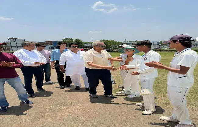 अंडर-16 क्रिकेट टूर्नामेंट के उद्घाटन मैच में जीएसआर क्रिकेट अकादमी की जीत