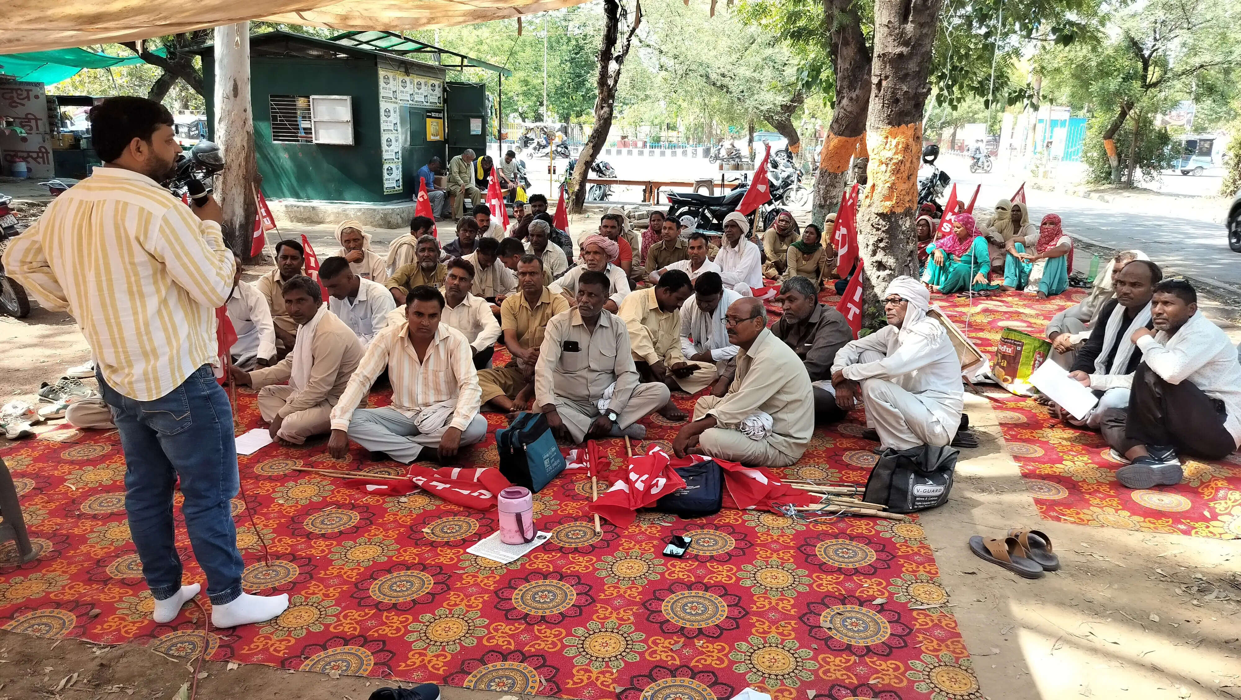 जींद :अब ग्रामीण सफाई कर्मचारियों ने मांगों को लेकर शुरू की दो हड़ताल