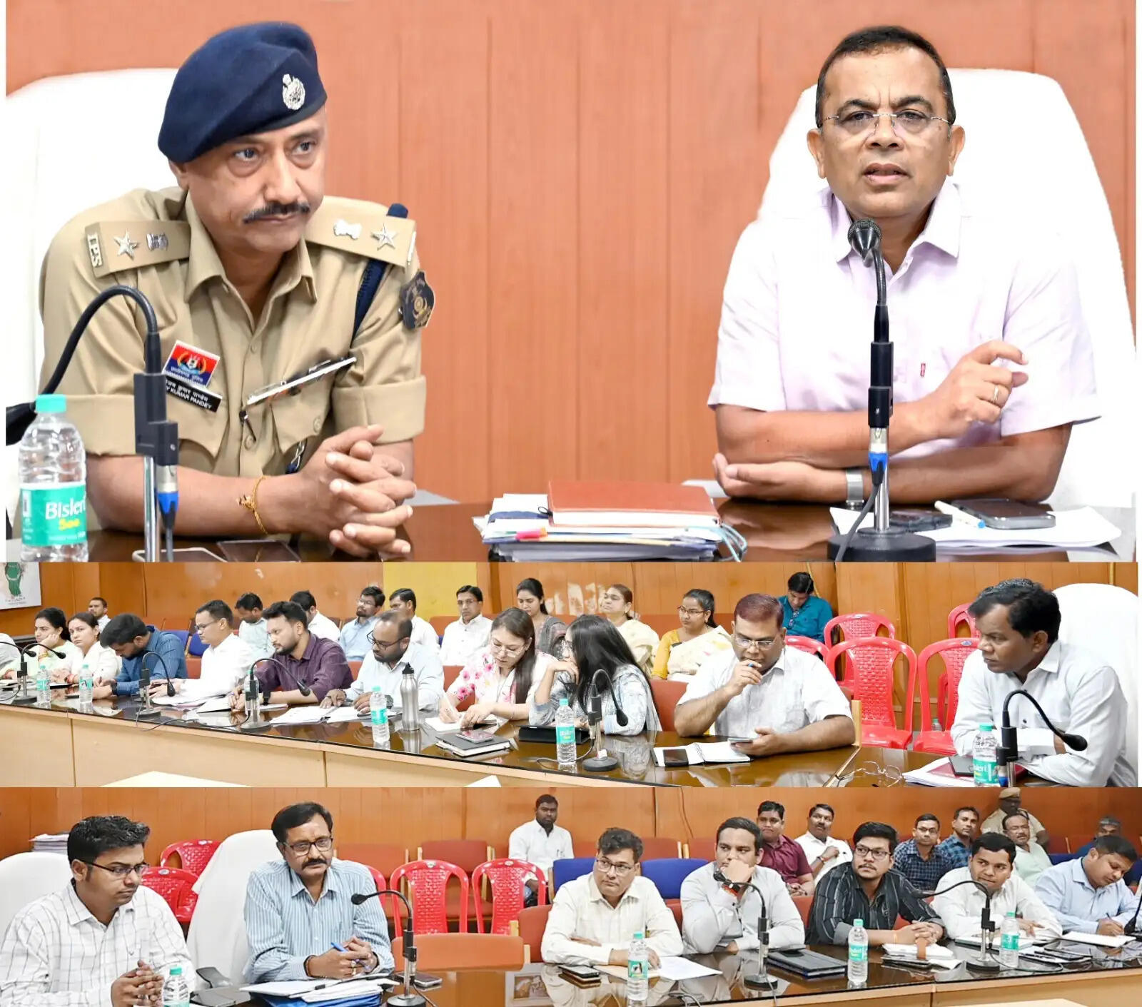 जांजगीर-चांपा : कलेक्टर-एसपी ने दिए अतिक्रमण हटाने और नियम उल्लंघन पर कार्रवाई के निर्देश