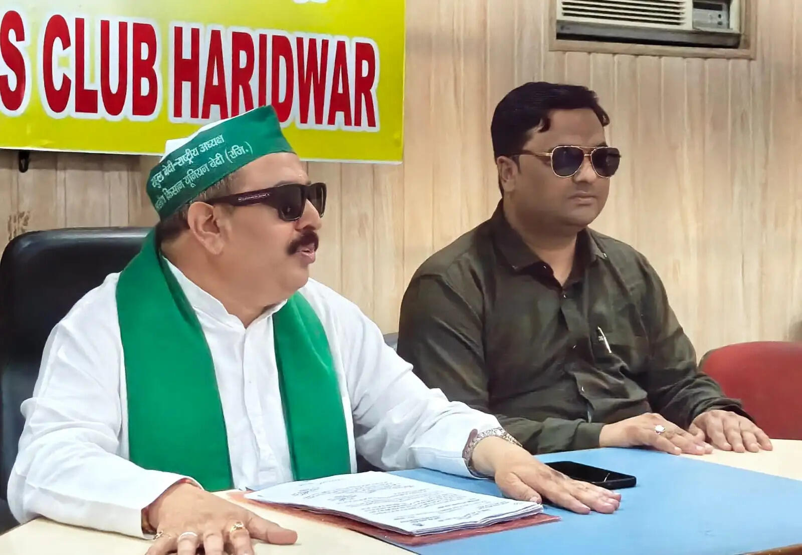 बहादराबाद पीठ बाजार के दुकानदारों से अवैध वसूली का आरोप