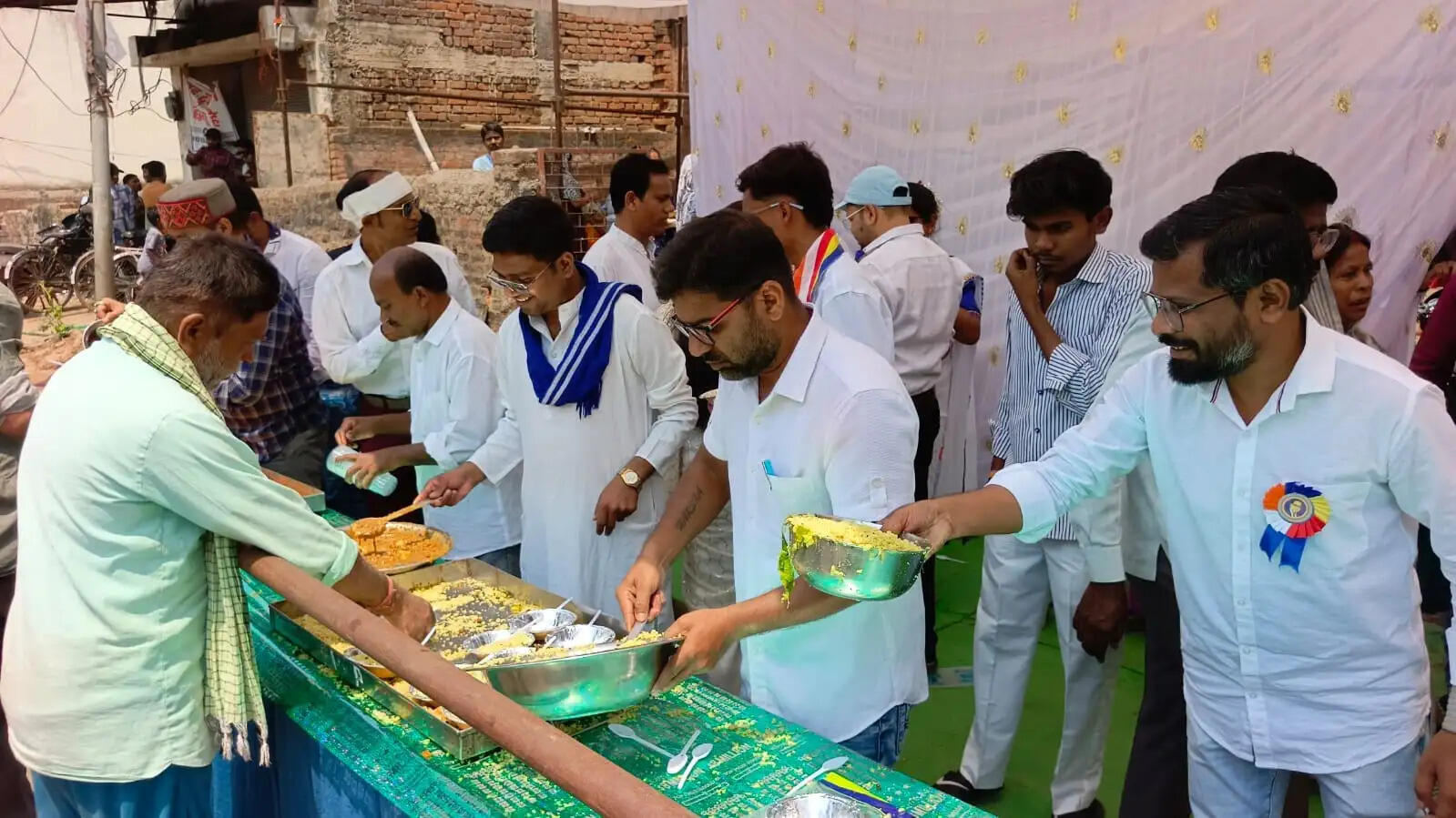 आंबेडकर जयंती पर निकली रैली, समाजजनों का दिखा उत्साह