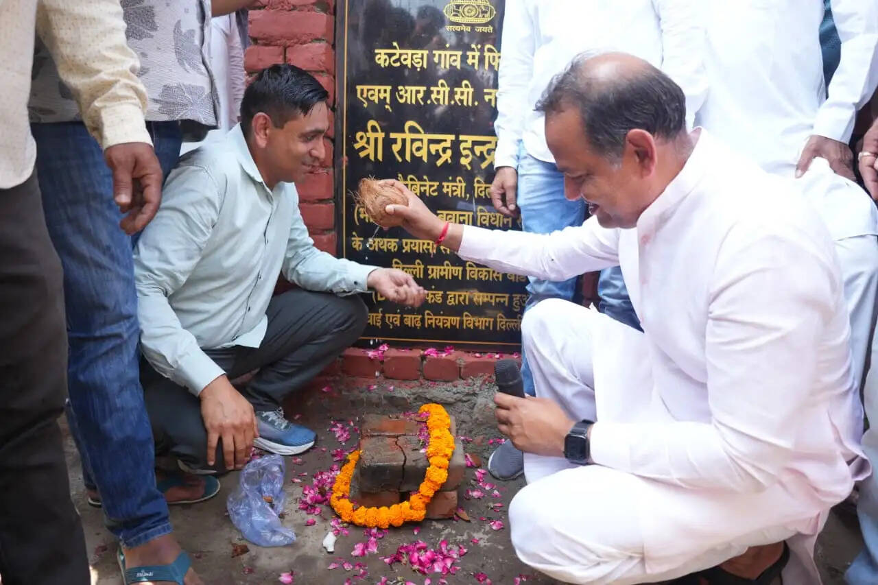 कटेवड़ा गांव में विकास को मिली रफ्तार : रविंद्र इंद्राज सिंह