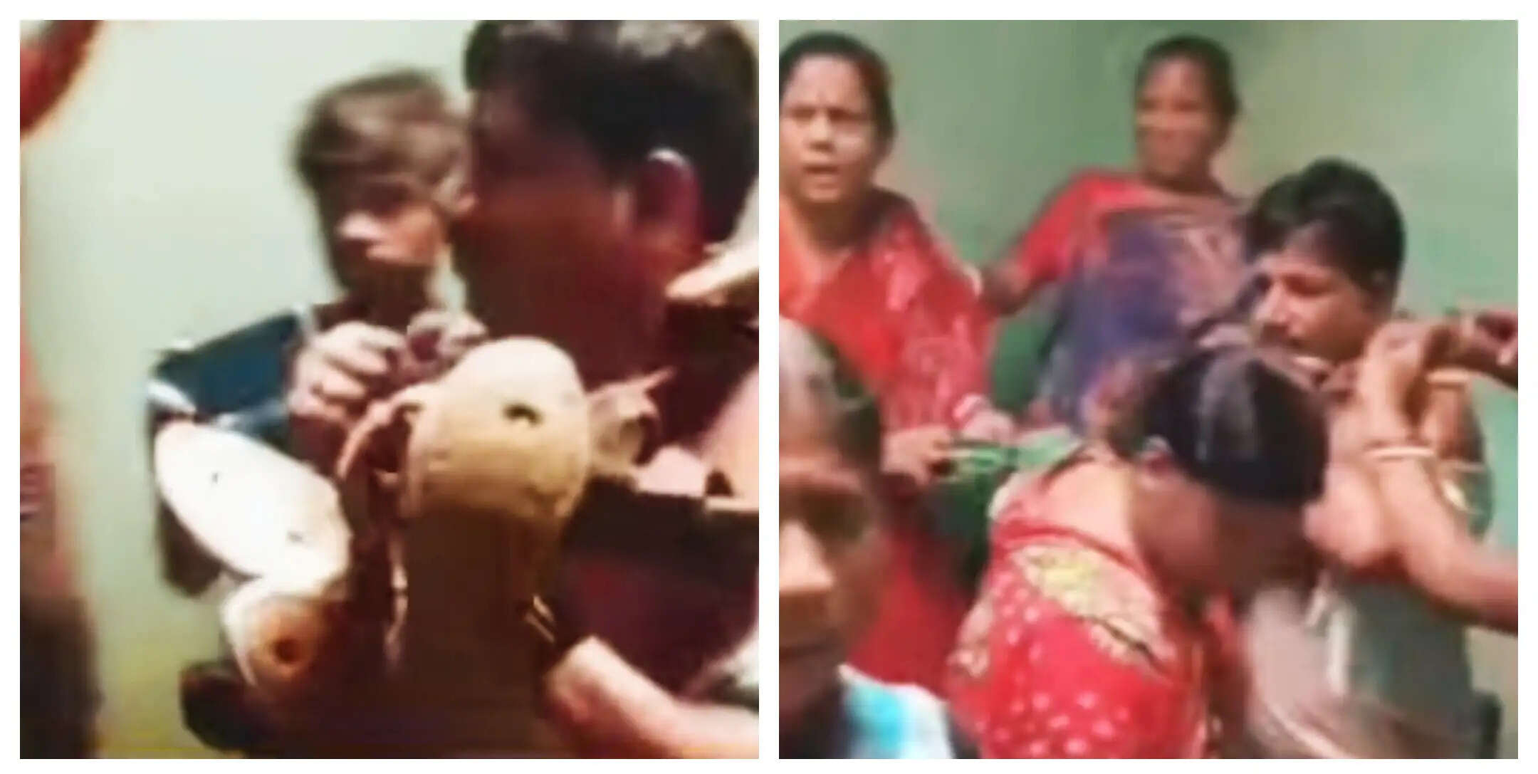 दासपुर में छात्राओं से छेड़छाड़ के आरोप पर हंगामा, शिक्षक को जूतों की माला पहनाकर किया प्रदर्शन
