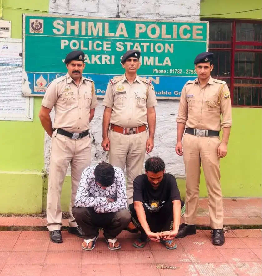 किराए के कमरे से 8.5 ग्राम चिट्टा बरामद, दो आरोपी गिरफ्तार