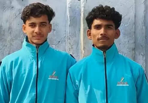 प्रयागराज : फजल एवं प्रिंस का यूपी फुटबाल टीम में चयन