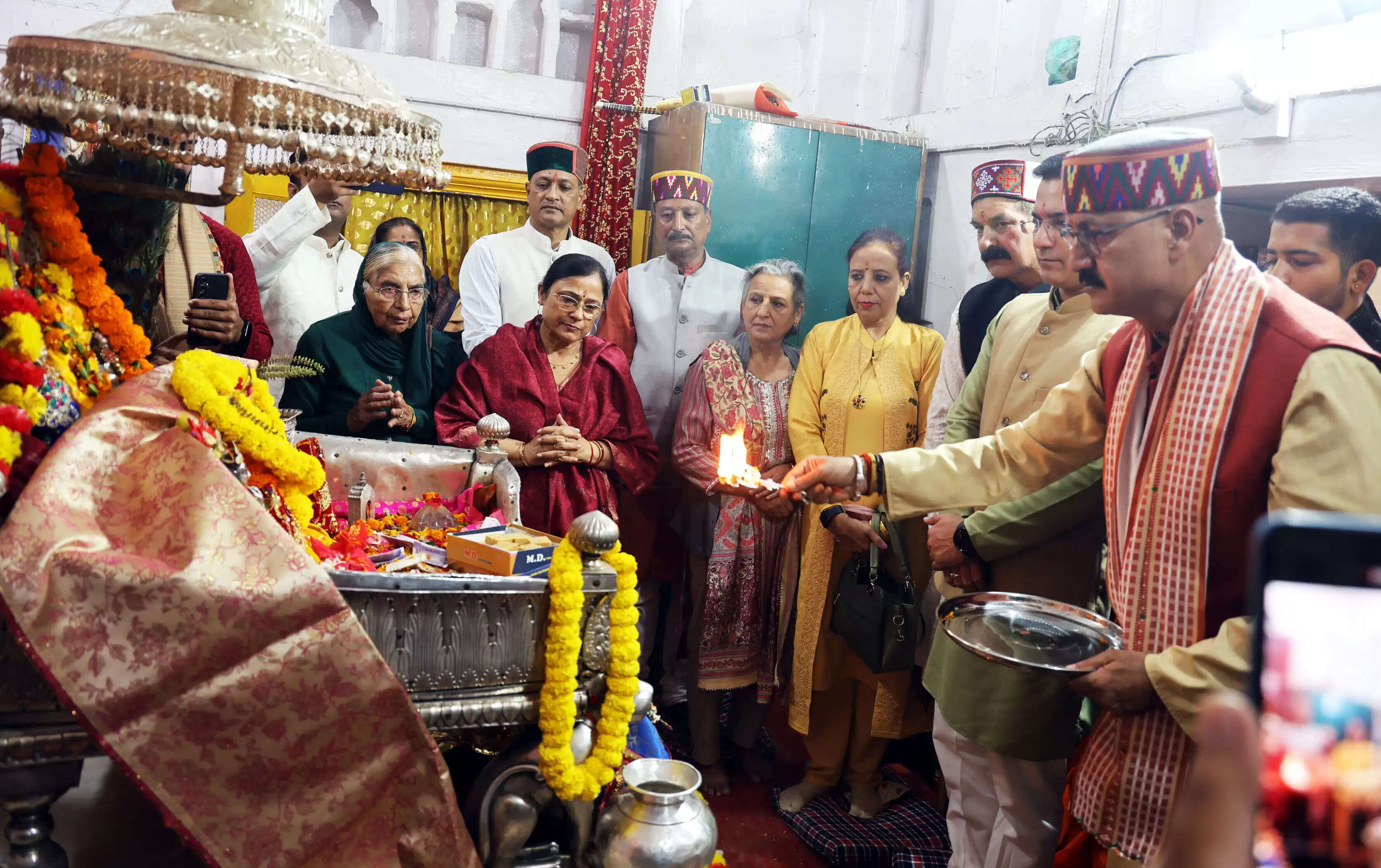 मांडव्य उत्सव छोटी काशी का माधोराय मंदिर में पूजा-अर्चना और भव्य शोभायात्रा के साथ शुभारंभ