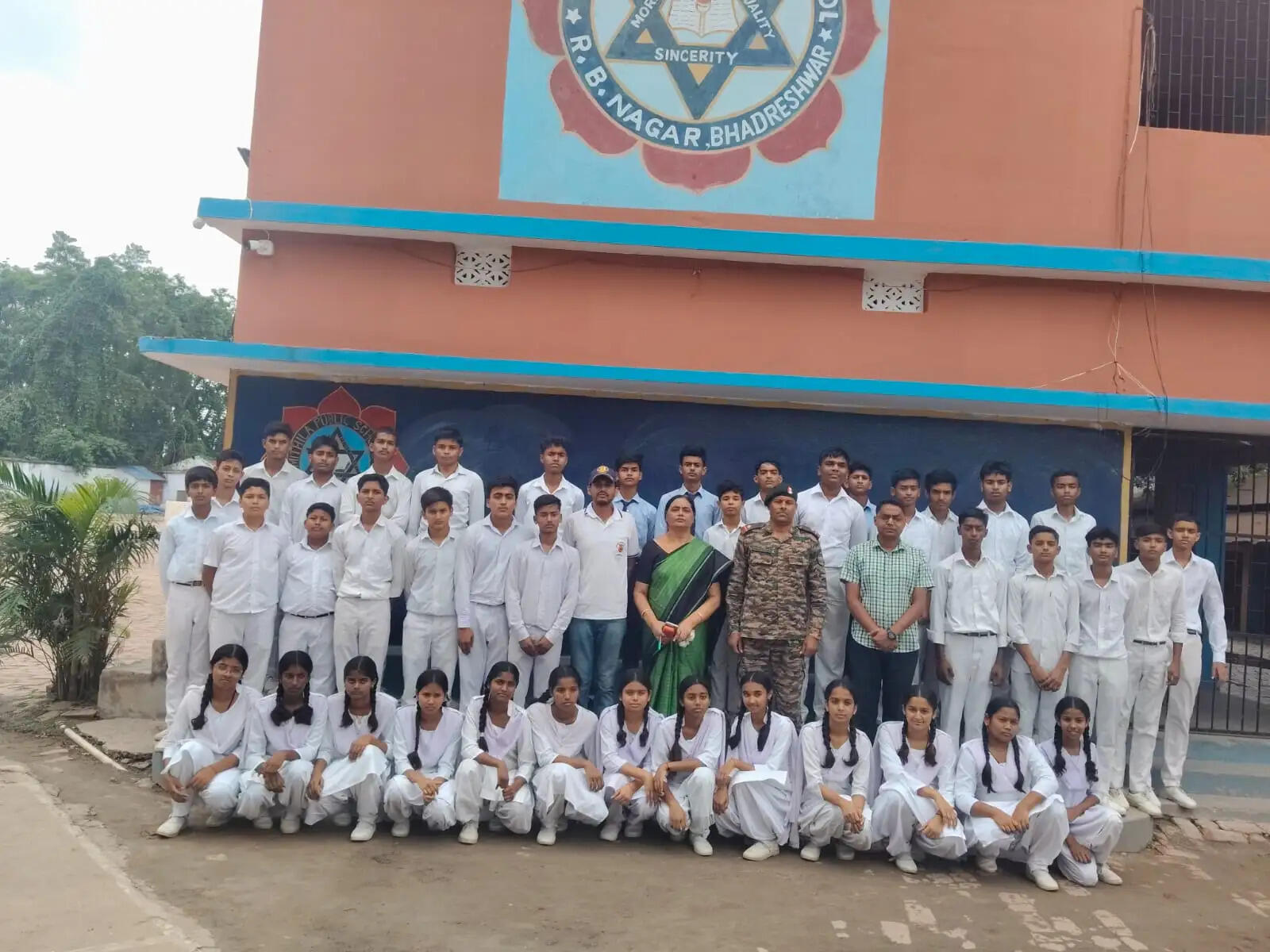 एमपीएस के 50 छात्र छात्राओं का एनसीसी में चयन