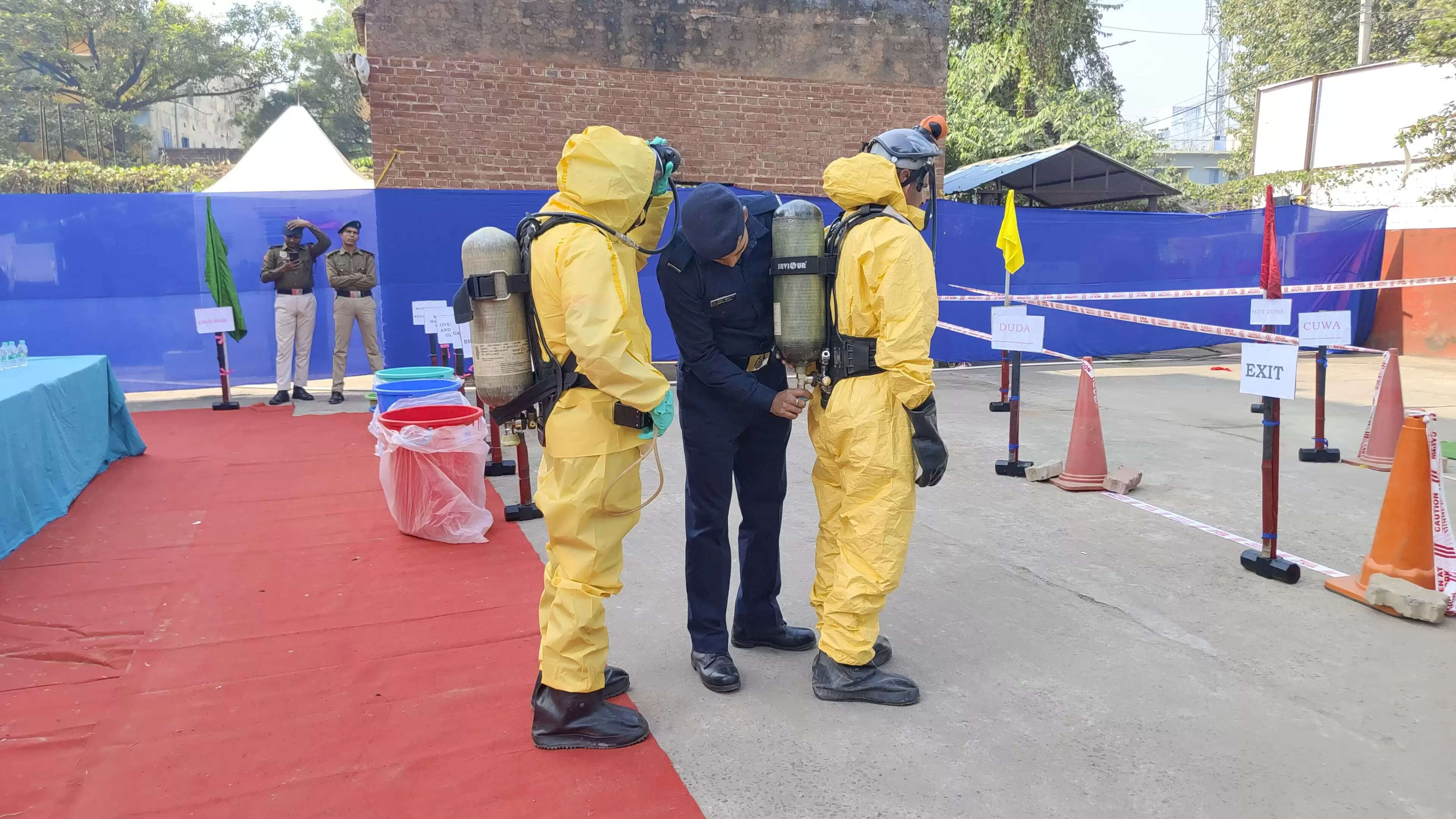 नालंदा जिले में सीवीआर एन का मॉक अभ्यास सत्र संपन्न