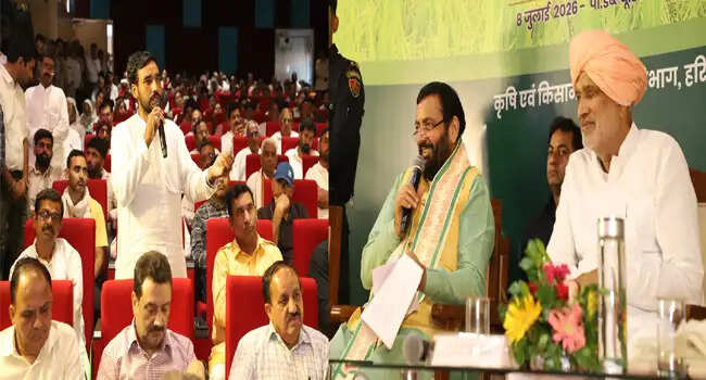 प्राकृतिक खेती के ब्रांड एम्बेस्डर बनेंगे किसान:नायब सैनी