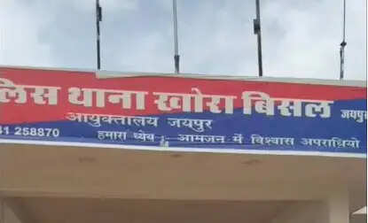 33 केवी बिजली लाइन के पोल पर चढ़ा नशे में धुत मजदूर