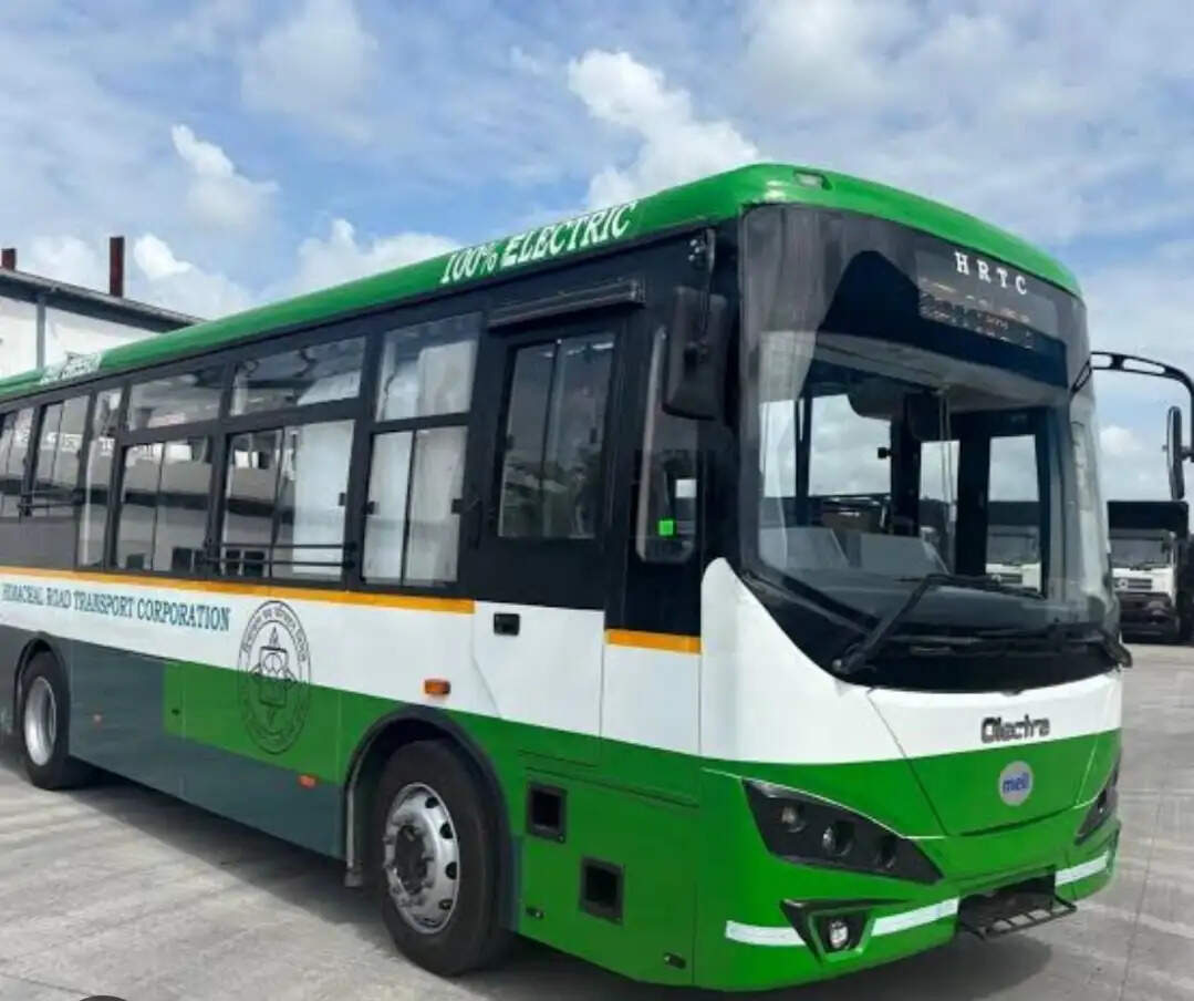 धर्मशाला डिपो को मिली नई इलेक्ट्रिक बस, एक चार्ज में दौड़ेगी 180 किमी