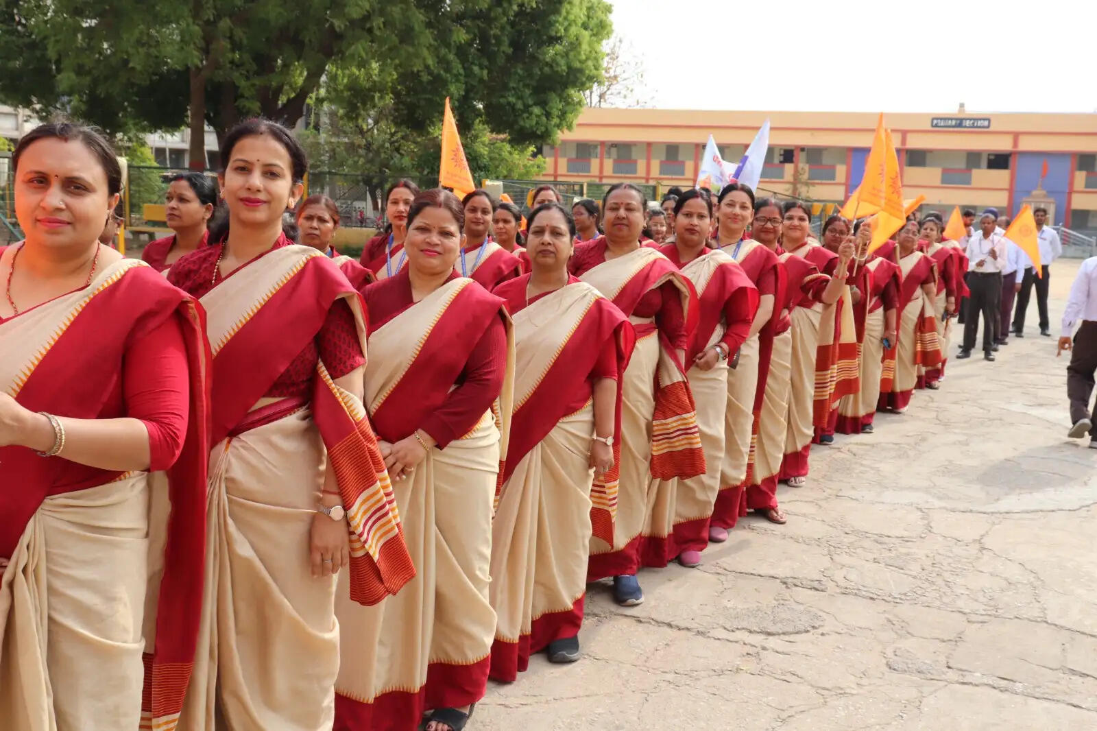 सरस्वती शिशु विद्या मंदिर में श्रद्धा के साथ मना वर्ष प्रतिपदा उत्सव