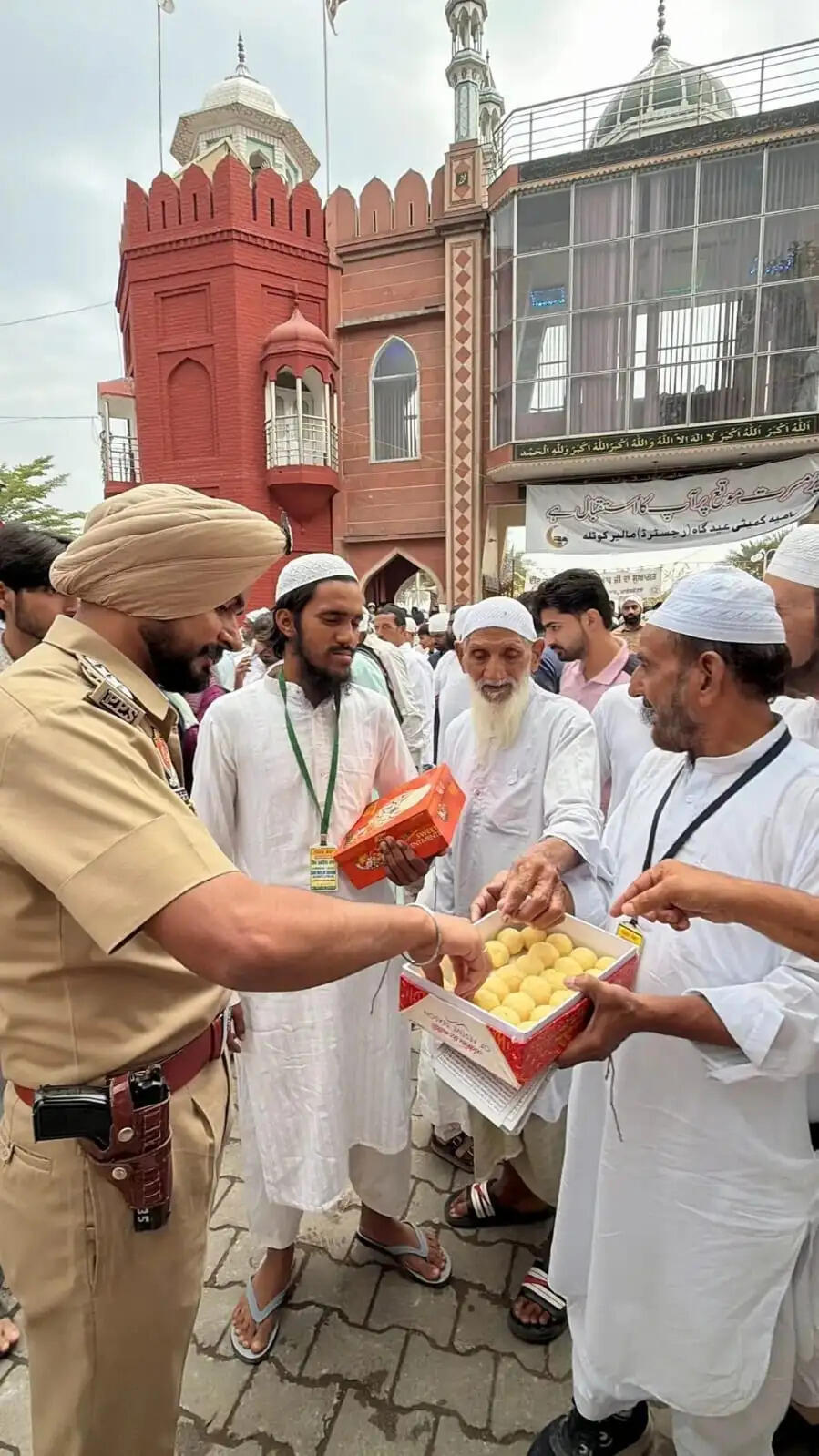 पंजाब में बकरीद का पर्व धूमधाम से मनाया