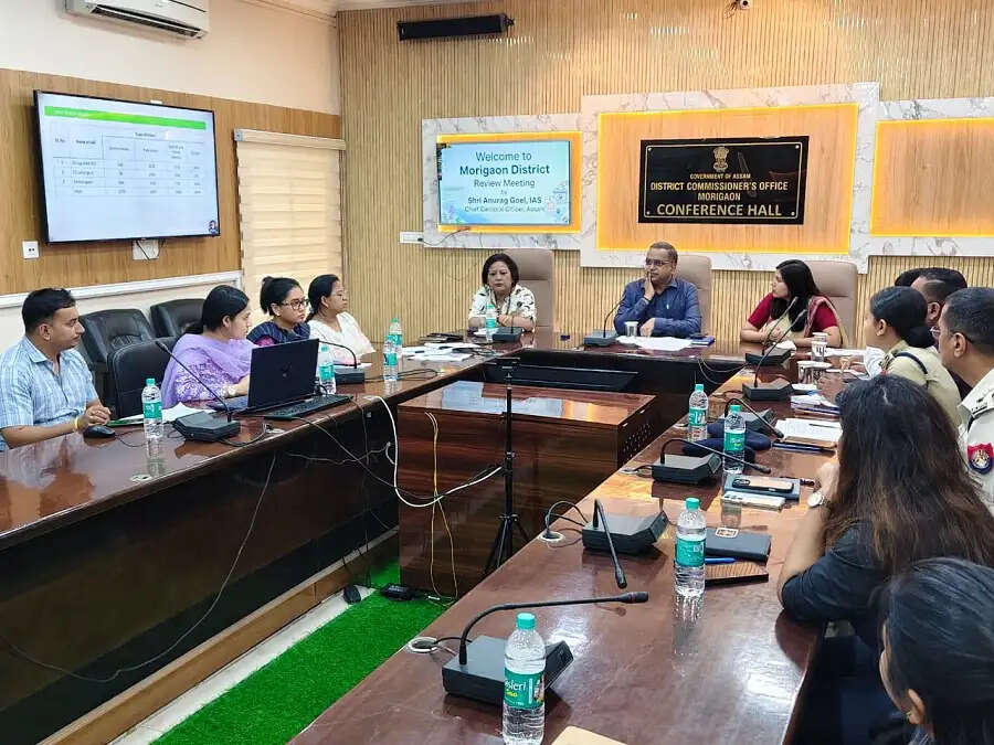 असम के मुख्य निर्वाचन अधिकारी ने मोरीगांव में उपचुनाव की तैयारियों की समीक्षा की