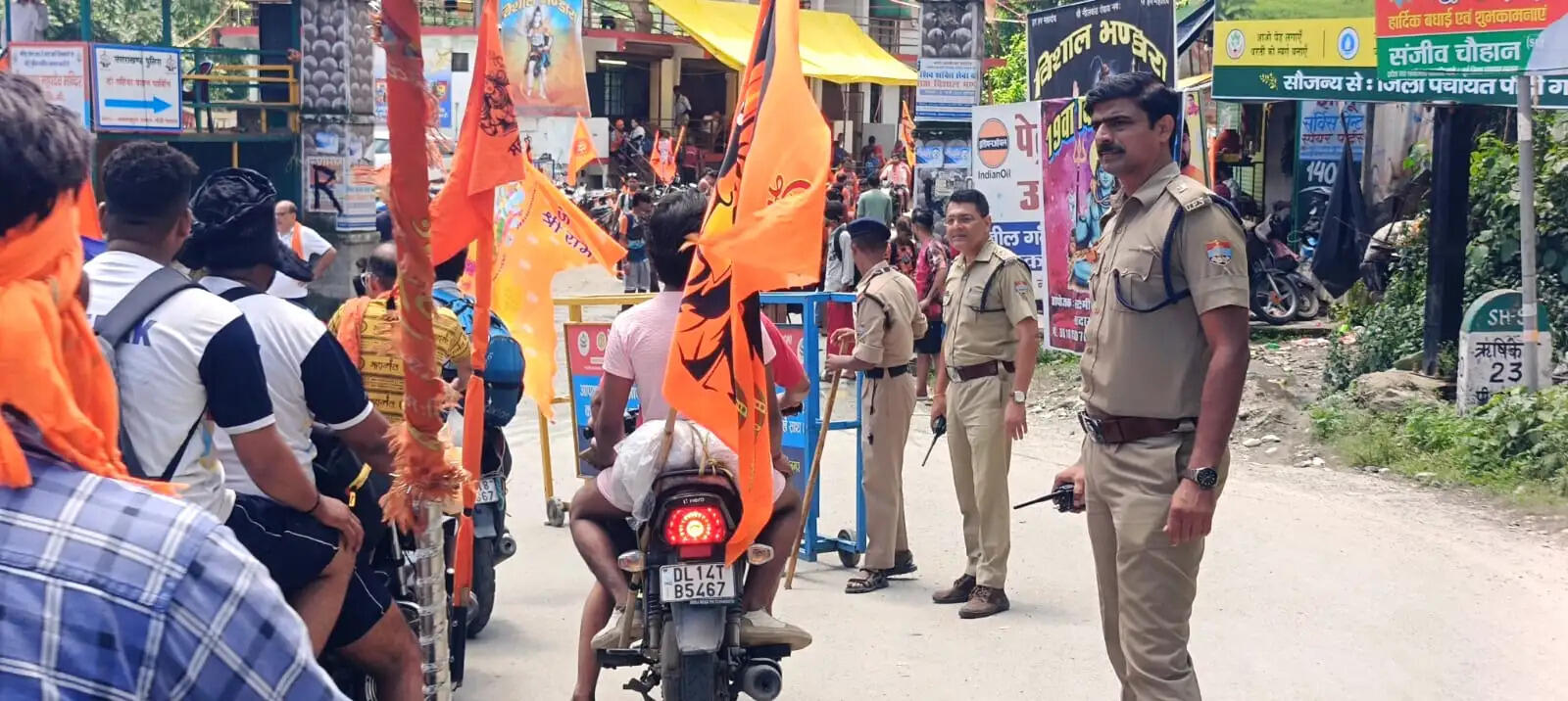 नीलकंठ में तीसरी आंख का पहरा, 70 कैमरों और ड्रोन से 24 घंटे हो रही निगरानी