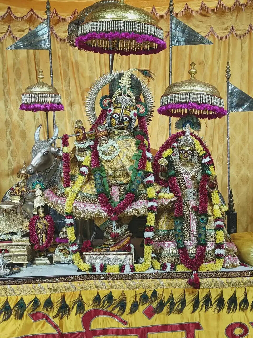 राधाष्टमी&nbsp; पर भक्ति के रंग में रंगेगा गोविंददेवजी मंदिर
