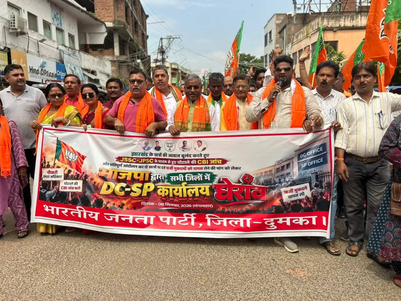 जेपीएससी और जेएसएससी सहित विभिन्न प्रतियोगी परीक्षाओं में गड़बड़ी की हो सीबीआई जांच : बाबूलाल