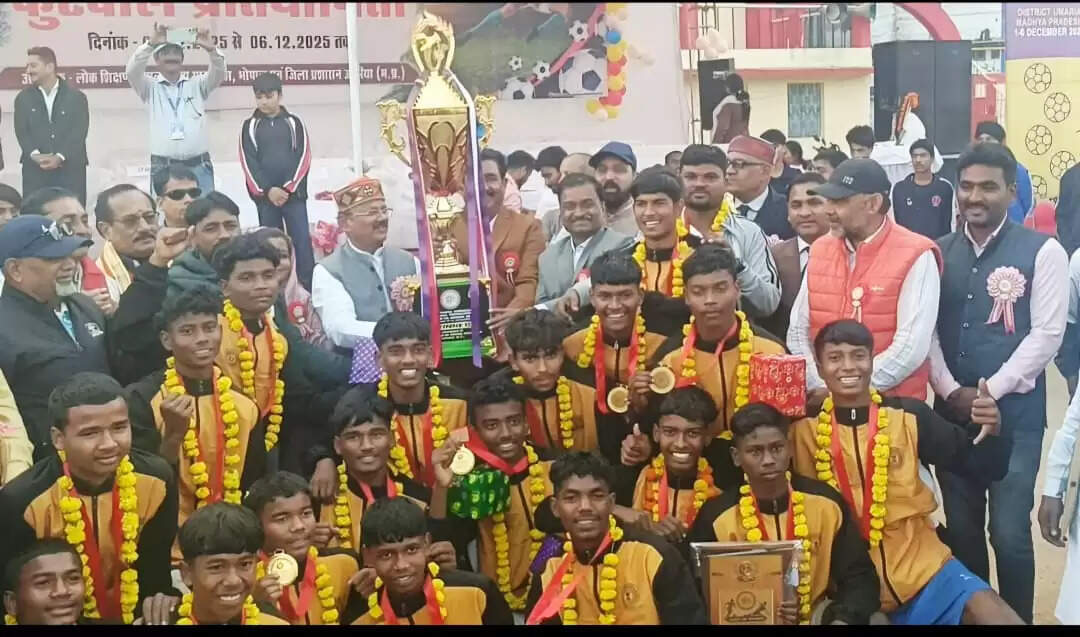 राष्ट्रीय स्कूली फुटबॉल प्रतियोगिता में झारखंड की अंडर-14 बालक टीम बनी चैंपियन