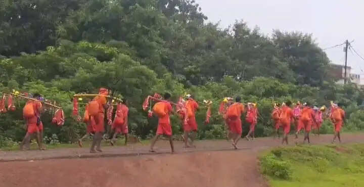 अनूपपुर: सावन के पहले दिन मॉ नर्मदा नगरी अमरकंटक शिवभक्ति के रंग में रंगी