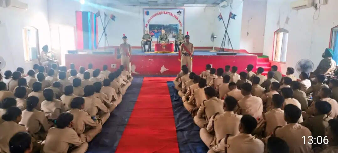 एनसीसी युवा आपदा मित्रा योजना प्रशिक्षण शिविर का आयोजन