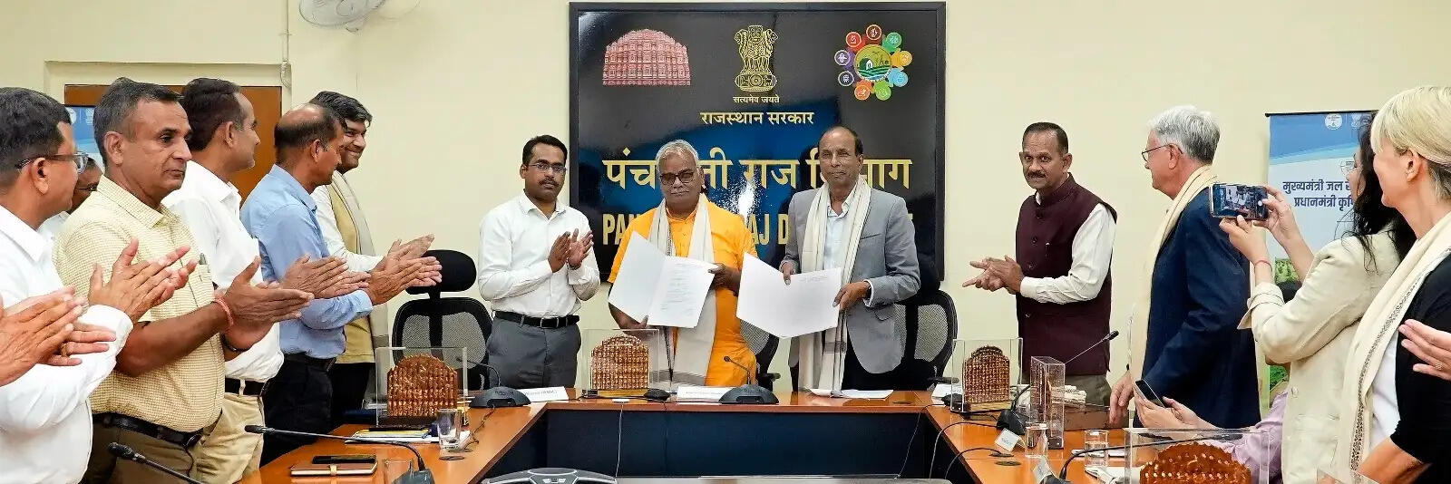 राजस्थान में जल प्रबंधन को मिलेगा वैश्विक सहयोग, एआईडब्ल्यूसी के साथ एमओयू साइन