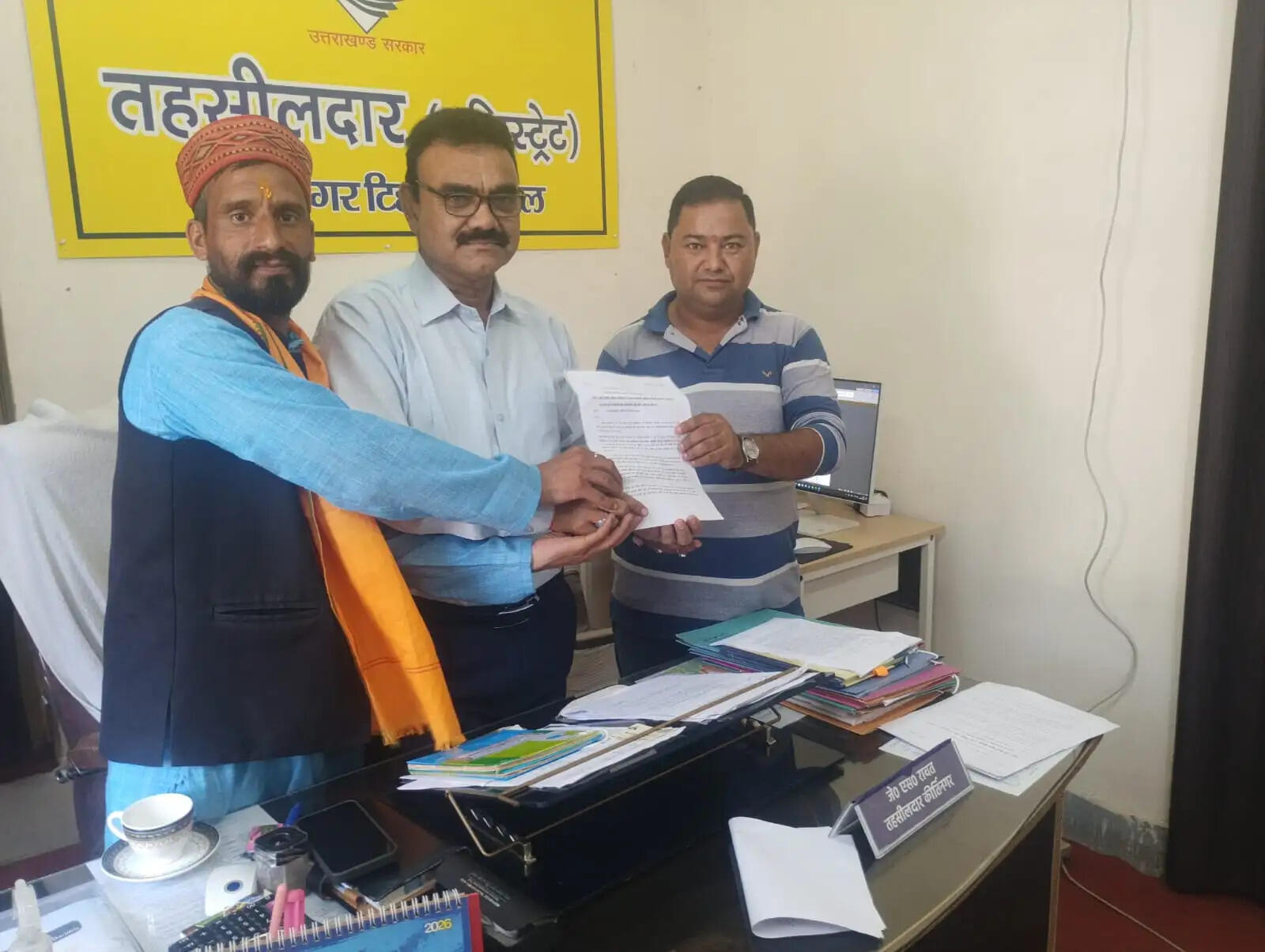 लोनिवि कीर्तिनगर में ईई की पुनः तैनाती पर जताई नाराजगी