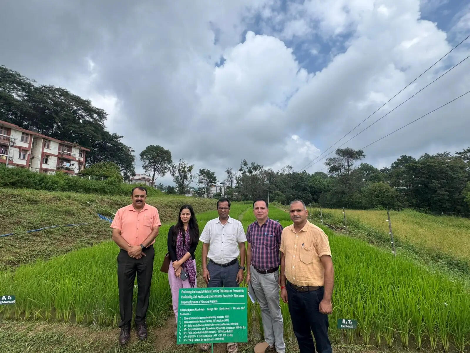 अन्तर्राष्ट्रीय धान अनुसंधान संस्थान के वैज्ञानिक ने किया कृषि विश्वविद्यालय का दौरा