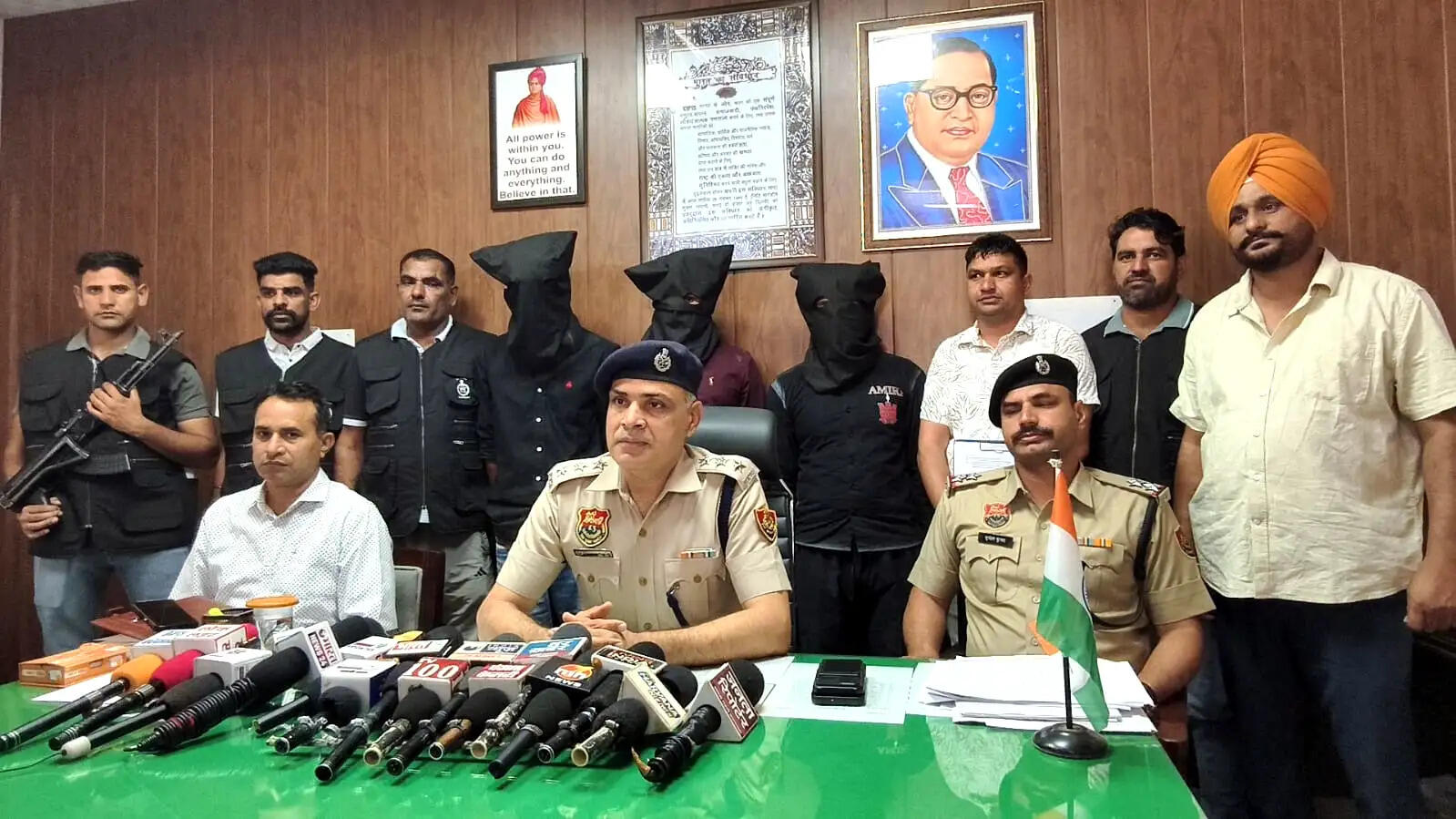 सिरसा: तीन करोड़ की हेरोइन के साथ तीन नशा तस्कर गिरफ्तार