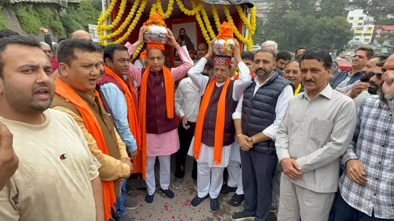 शिमला में गुरु रविदास जयंती पर निकली राष्ट्रीय कलश यात्रा, जयराम ठाकुर ने सामाजिक समरसता का दिया संदेश