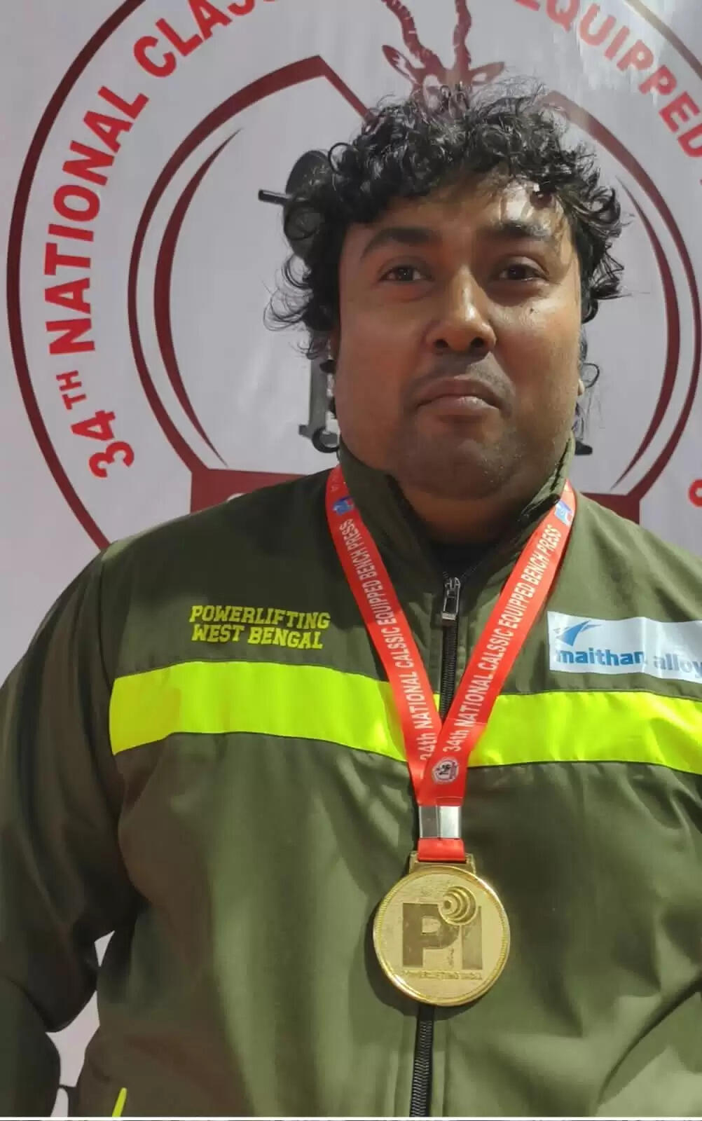 सेल आईएसपी अधिकारी ने नेशनल पावरलिफ्टिंग में सोना जीतकर बढ़ाई जिले की शान